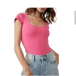 Free People Pink Women's Top